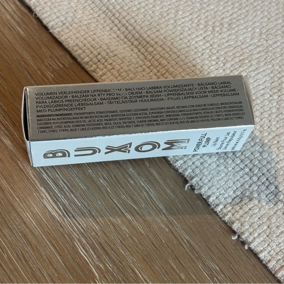 NIB Buxom Power-Full Plump Lip Balm in Inner Glow Nude Pink Plumping Tinted - Picture 6 of 7